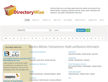 Tablet Screenshot of directorywise.com